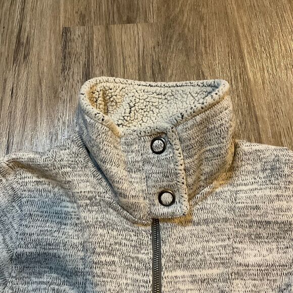 Kuhl Women's Alaska Long Sweater Jacket Gray Full Zip Knit Outdoor Fleece Small‎ - Picture 3 of 12